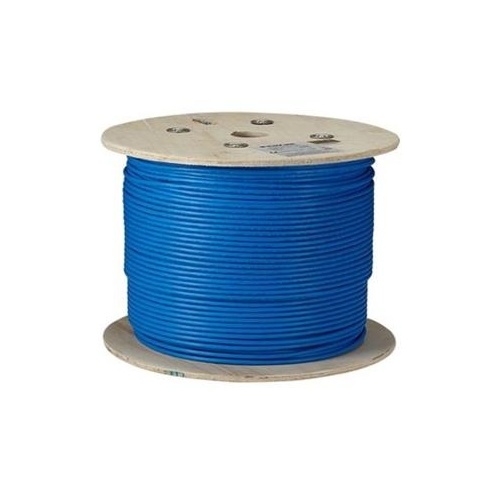 Black Box Cat6a 650-mhz Stranded Ethernet Bulk Cable - Unshielded (utp), Cm Pvc, Poe, Blue, 1000-ft. (304.8-m) Spool, Gsa, Taa (C6ABC50-STR-BL-1000)