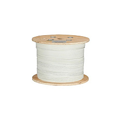 Black Box Cat6a 650-mhz Stranded Ethernet Bulk Cable - Unshielded (utp), Cm Pvc, Poe, White, 1000-ft. (304.8-m) Spool, Gsa, Taa (C6ABC50-STR-WH-1000) Black Box Cat6a 650-mhz Stranded Ethernet Bulk Cable - Unshielded (utp), Cm Pvc, Poe, White, 1000-ft. (304.8-m) Spool, Gsa, Taa (C6ABC50-STR-WH-1000)