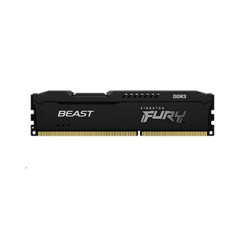 Kingston 4gb 1600mhz Ddr3 Cl10 Dimm Fury Beast Black (KF316C10BB/4)