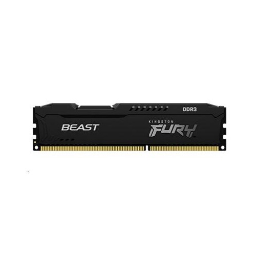Kingston 8gb 1600mhz Ddr3 Cl10 Dimm Fury Beast Black (KF316C10BB/8)