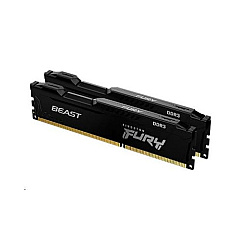 Kingston 16gb 1600mhz Ddr3 Cl10 Dimm (kit Of 2) Fury Beast Black (KF316C10BBK2/16)