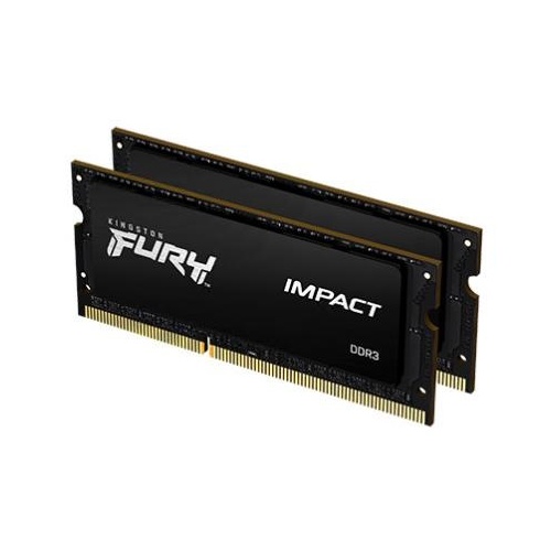 Kingston 16gb 1600mhz Ddr3l Cl9 Sodimm (kit Of 2) 1.35v Fury Impact (KF316LS9IBK2/16)