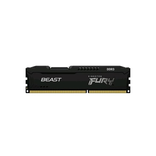 Kingston 8gb 1866mhz Ddr3 Cl10 Dimm (kit Of 2) Fury Beast Black (KF318C10BBK2/8)