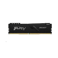 Kingston 16gb 2666mhz Ddr4 Cl16 Dimm Fury Beast Black (KF426C16BB/16)