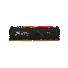 Kingston 16gb 2666mhz Ddr4 Cl16 Dimm 1gx8 Fury Beast Rgb (KF426C16BB1A/16)