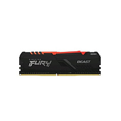 Kingston 8gb 2666mhz Ddr4 Cl16 Dimm Fury Beast Rgb (KF426C16BBA/8)