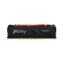 Kingston 16gb 3200mhz Ddr4 Cl16 Dimm 1gx8 Fury Beast Rgb (KF432C16BB1A/16)