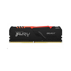 Kingston 32gb 3200mhz Ddr4 Cl16 Dimm (kit Of 2) 1gx8 Fury Beast Rgb (KF432C16BB1AK2/3)