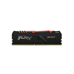 Kingston 8gb 3200mhz Ddr4 Cl16 Dimm Fury Beast Rgb (KF432C16BBA/8)