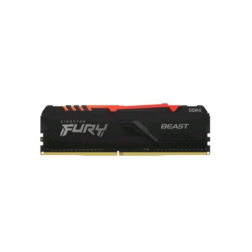 Kingston 8gb 3200mhz Ddr4 Cl16 Dimm Fury Beast Rgb (KF432C16BBA/8)