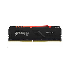 Kingston 32gb 3200mhz Ddr4 Cl16 Dimm (kit Of 2) Fury Beast Rgb (KF432C16BBAK2/32)