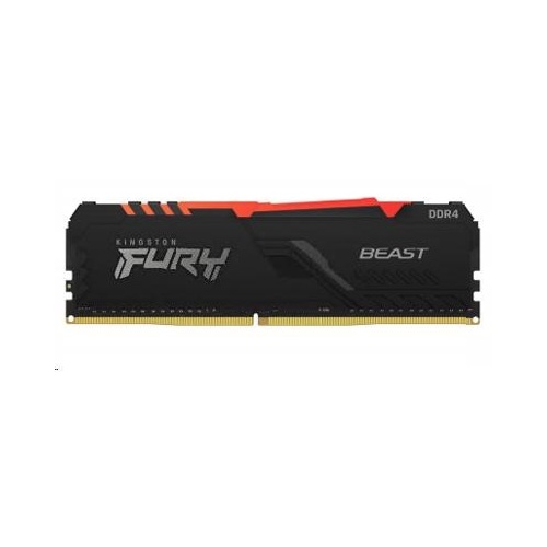 Kingston 32gb 3200mhz Ddr4 Cl16 Dimm (kit Of 2) Fury Beast Rgb (KF432C16BBAK2/32)