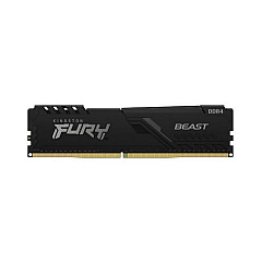 Kingston 128gb 3200mhz Ddr4 Cl16 Dimm (kit Of 4) Fury Beast Black (KF432C16BBK4/128)