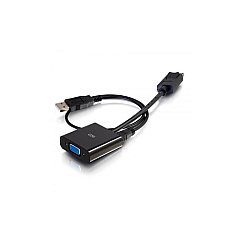 C2G Displayport To Vga Adapter W/ 3.5mm (54682) C2G Displayport To Vga Adapter W/ 3.5mm (54682)