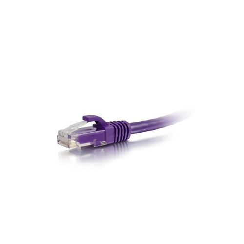 C2G 12ft Cat6a Snagless Utp Cable-prple (50827)