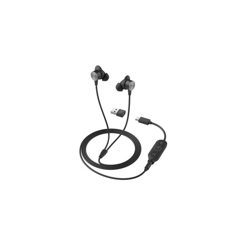 Logitech Zone Wired Earbuds Uc (981-001012)