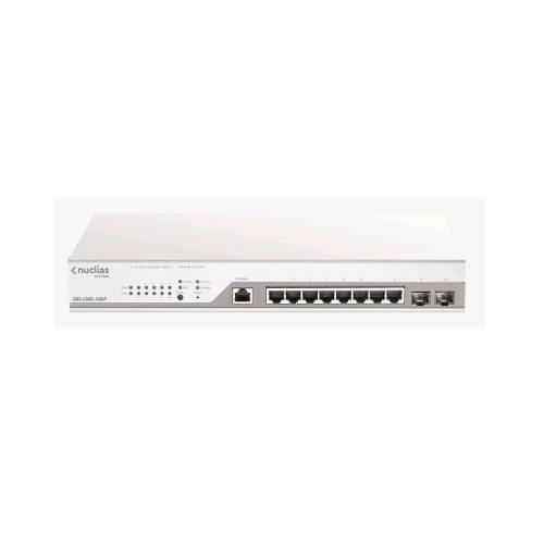 D-Link Nuclias Business Cloud 10 Port Switch - (DBS200010MP)