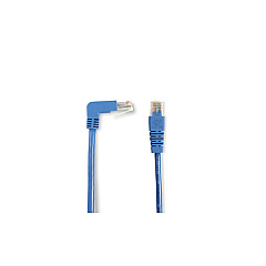 Black Box Cat6 250-mhz Molded Angled Stranded Ethernet Patch Cable - Unshielded (utp), Cm Pvc (rj45 M/m), Blue, 10-ft. (3.0-m) (EVNSL216-0010-90DS) Black Box Cat6 250-mhz Molded Angled Stranded Ethernet Patch Cable - Unshielded (utp), Cm Pvc (rj45 M/m), Blue, 10-ft. (3.0-m) (EVNSL216-0010-90DS)