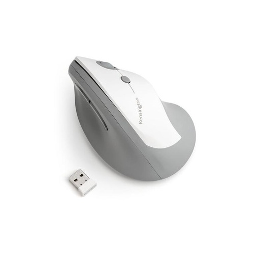Kensington F,pro Fit Vertical Wrls Mouse-white,gry (K75520WW)