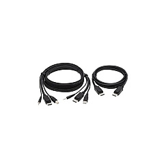 Tripp Lite Dual Displayport Kvm Cable Kit 4k 6ft (P783006DP) Tripp Lite Dual Displayport Kvm Cable Kit 4k 6ft (P783006DP)