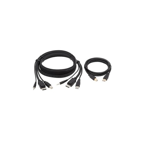 Tripp Lite Displayport Kvm Cable Kit 4k Usb Mm 6ft (P783-006-U)