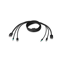 Belkin Taa Dp/usb/aud Skvm Cbl, Dp M/m; Usb A/b (F1D9019B06T) Belkin Taa Dp/usb/aud Skvm Cbl, Dp M/m; Usb A/b (F1D9019B06T)