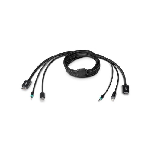 Belkin Taa Dp/usb/aud Skvm Cbl, Dp M/m; Usb A/b (F1D9019B06T)