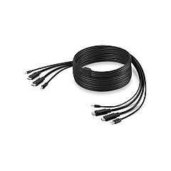 Belkin Taa Dual Dp/usb/aud Skvm Cbl, Dp M/m; Us (F1D9020B10T) Belkin Taa Dual Dp/usb/aud Skvm Cbl, Dp M/m; Us (F1D9020B10T)