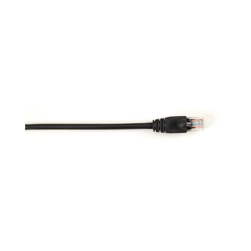 Black Box Cat5e 100-mhz Molded Snagless Stranded Ethernet Patch Cable Unshielded(utp),cm Pvc(rj45 M/m),black,7-ft.(2.1-m),25-pack (CAT5EPC07BK25PAK)