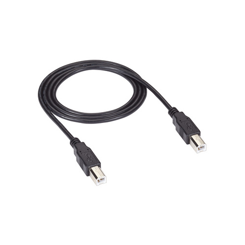 Black Box Usb 2.0 Cable - Type B Male To Type B Male, Black, 16-ft. (4.8-m) (USB08-0016)