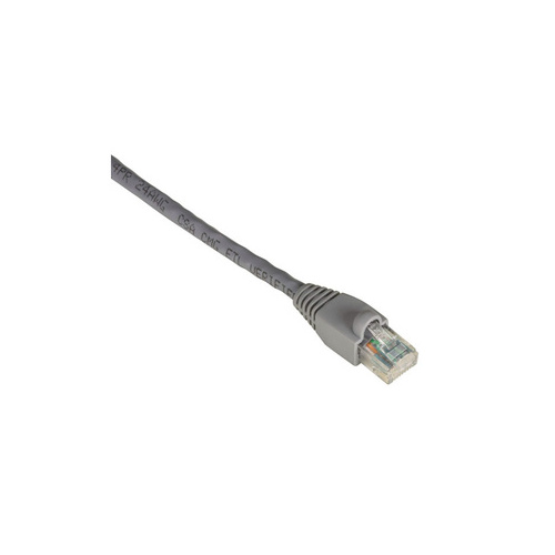 Black Box Cat6 550-mhz Snagless Stranded Ethernet Patch Cable-unshielded (utp), Cm Pvc (rj45 M/m), Gray, 5-ft. (1.5-m), 25-pack (EVNSL640-0005-25PAK)