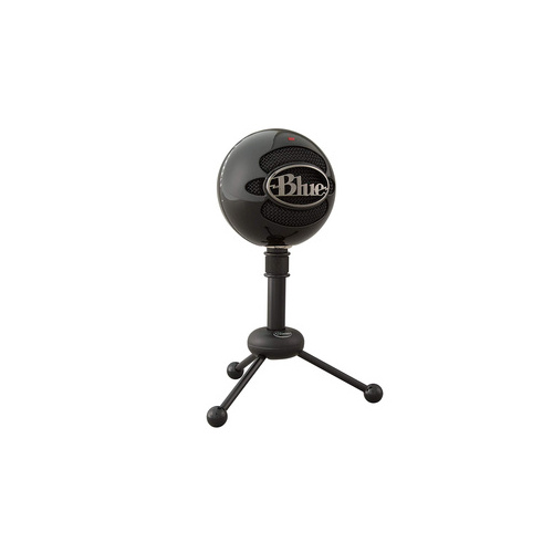 Logitech Blue Snowball Usb Microphone-black (988-000069)