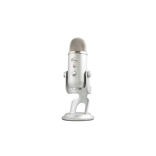 Logitech Blue Yeti Usb Mic- Silver (988-000103)