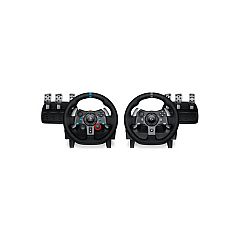 Logitech G923 Racing Wheel And Pedal For Xb1 & Pc (941-000156) Logitech G923 Racing Wheel And Pedal For Xb1 & Pc (941-000156)