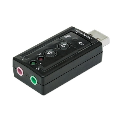 Manhattan - Strategic Hi-speed Usb 3d 7.1 Sound Adapter (152341)