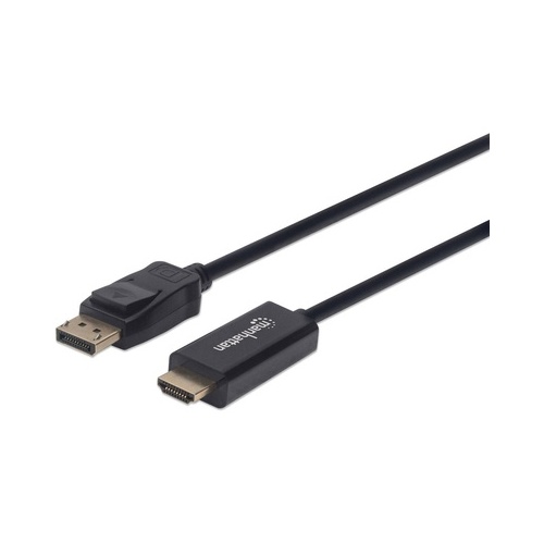 Manhattan - Strategic 4k 60hz Displayport To Hdmi Cable (153195)