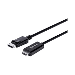 Manhattan - Strategic 4k 60hz Displayport To Hdmi Cable (153218)