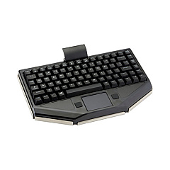 TG3 Electronics Rugged Keyboard In Public Safety Vehicle (KBABLTXBTNNRUS)
