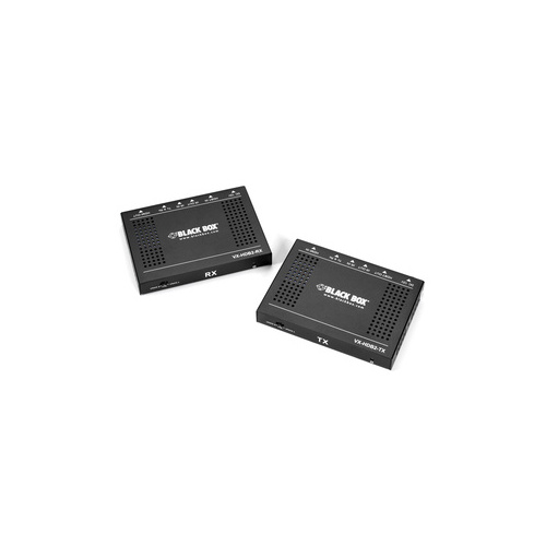 Black Box Hdr Catx Video Extender Receiver And Transmitter - 4k Hdmi 2.0, 60hz, 4:4:4 Chroma (VX-HDB2-KIT)