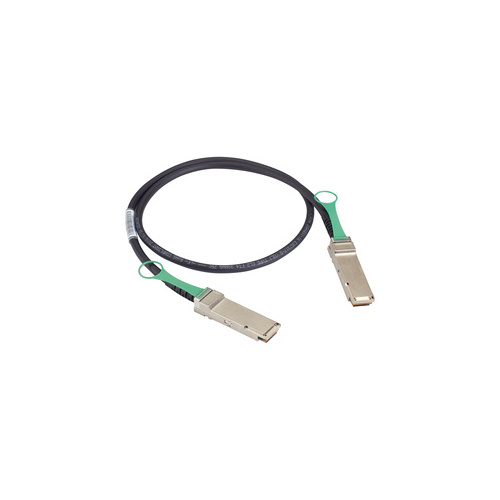 Black Box Qsfp+ 40-gbps Direct Attach Cable (dac) - Cisco Qsfp-h40g-Compatible, Black, 0.5-m (1.6-ft.) (QSFP-H40G-CU50CM-BB)