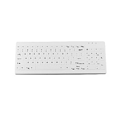 TG3 Electronics White, 96 Key, Low Profile Washable, Usb (KBACK96WNUNUS)