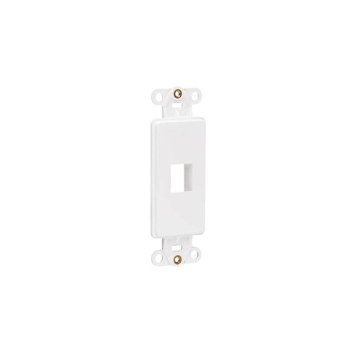 Tripp Lite Center Plate Insert Vertical 1-port (N042D-001V-WH)