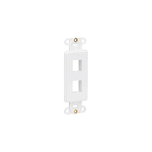 Tripp Lite Center Plate Insert Vertical 2-port (N042D-002V-WH)