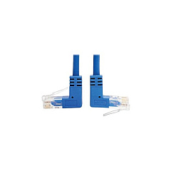 Tripp Lite Cat6 Cable Up/down Angle Slim Blue 1ft (N204S01BLUD)