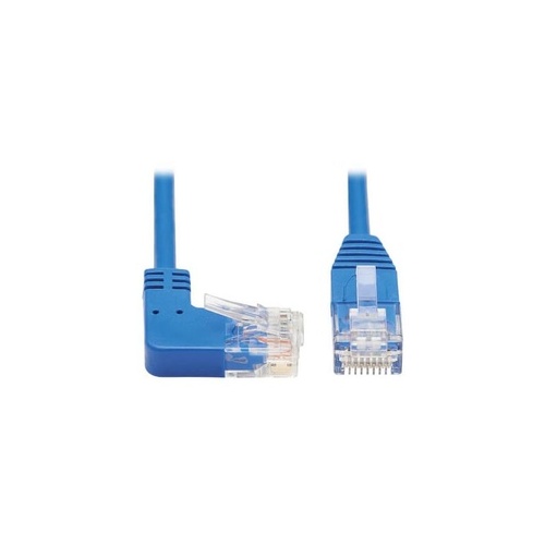 Tripp Lite Cat6 Cable Right Angle Slim M/m Blue 5ft (N204S05BLRA)