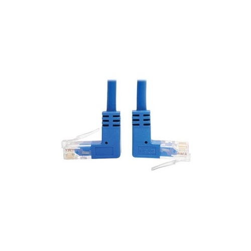 Tripp Lite Cat6 Cable Up/down Angle Slim Blue 10ft (N204S10BLUD)