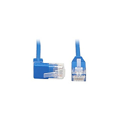 Tripp Lite Cat6 Cable Up Angle Slim M/m Blue 10ft (N204S10BLUP)