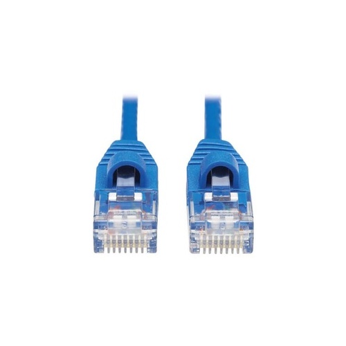 Tripp Lite Cat6a Snagless Slim Cable M/m Blue 15ft (N261-S15-BL)