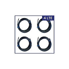 Parsec Technologies Pc240 Cable Kit; 4-in-1 Antenna 30 Ft (PC2404L30SFSM)