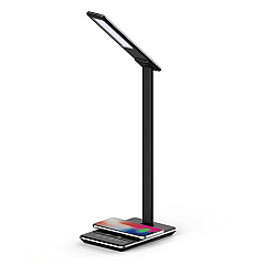 Supersonic Led Desk Lamp With Qi Charger (SC6040QI BLK) Supersonic Led Desk Lamp With Qi Charger (SC6040QI BLK)